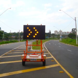 Painel Sinalizador Direcional Móvel – Seta-1500